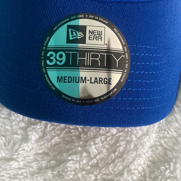 🆕⚾️Seattle Mariners MLB New Era 39Thirty Hat Cap Royal Blue Size Medium-Large - Picture 2 of 8